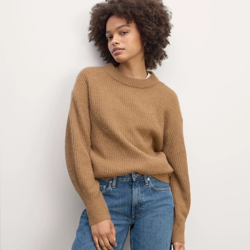 Everlane | The Cocoon Crew in Alpaca
